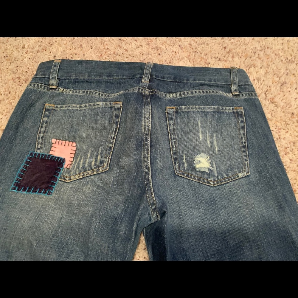 Old Navy Patch Jeans